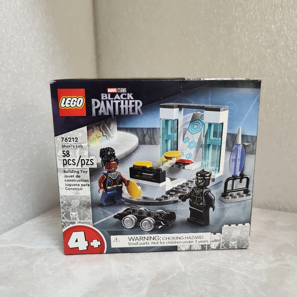 NWT LEGO® Marvel Black Panther Shuri's Lab (76212) 